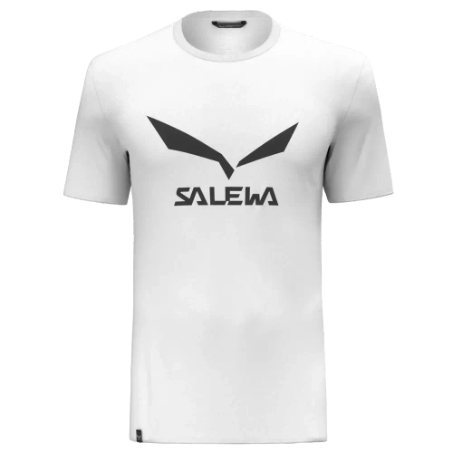 Koszulka Salewa Solidlogo Dry M T-Shirt - white